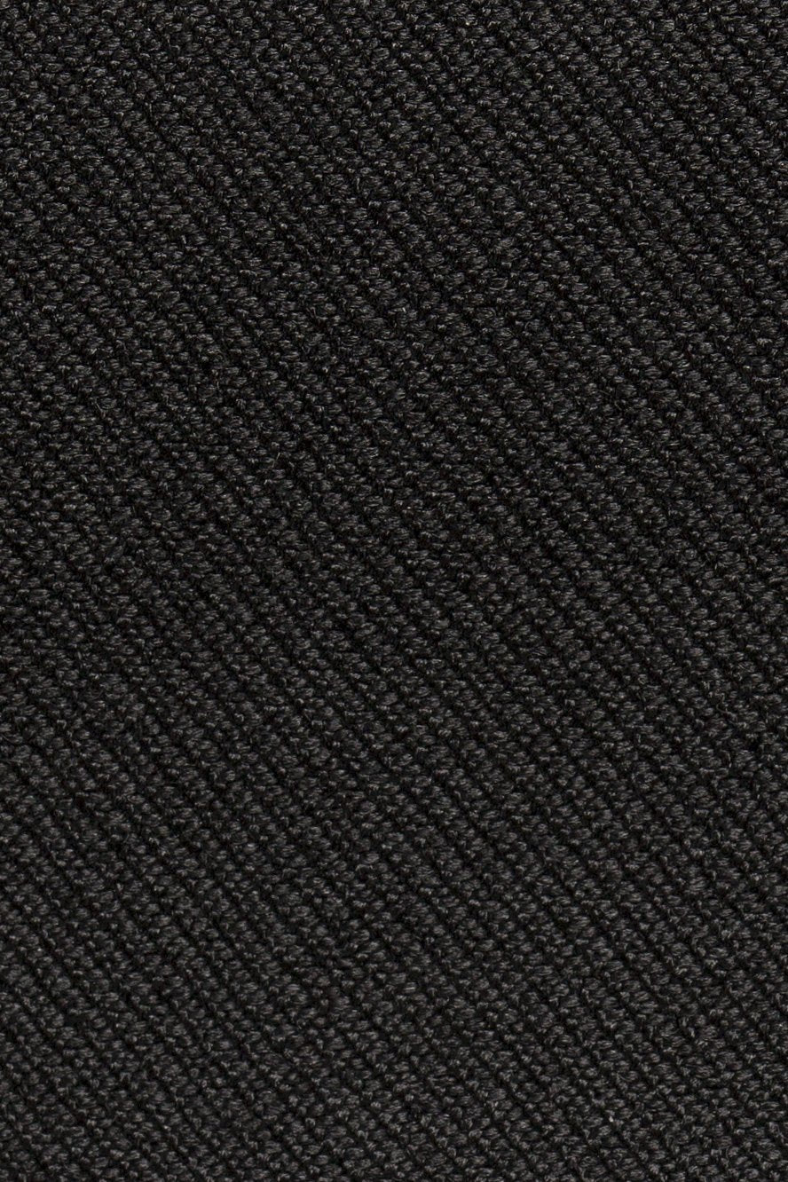 "Anthony" Black Vitale Barberis Italian Wool Tuxedo Pants