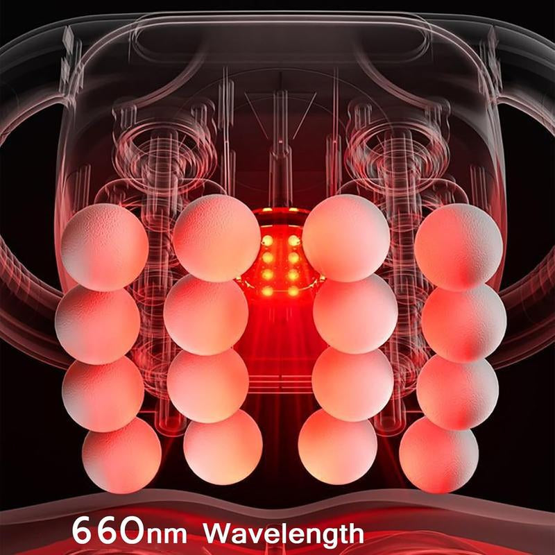 16-Head Deep Tissue Massage Gun - Cordless Full Body Massager for Men & Women - Perfect Gift for Relaxation & Muscle Relief