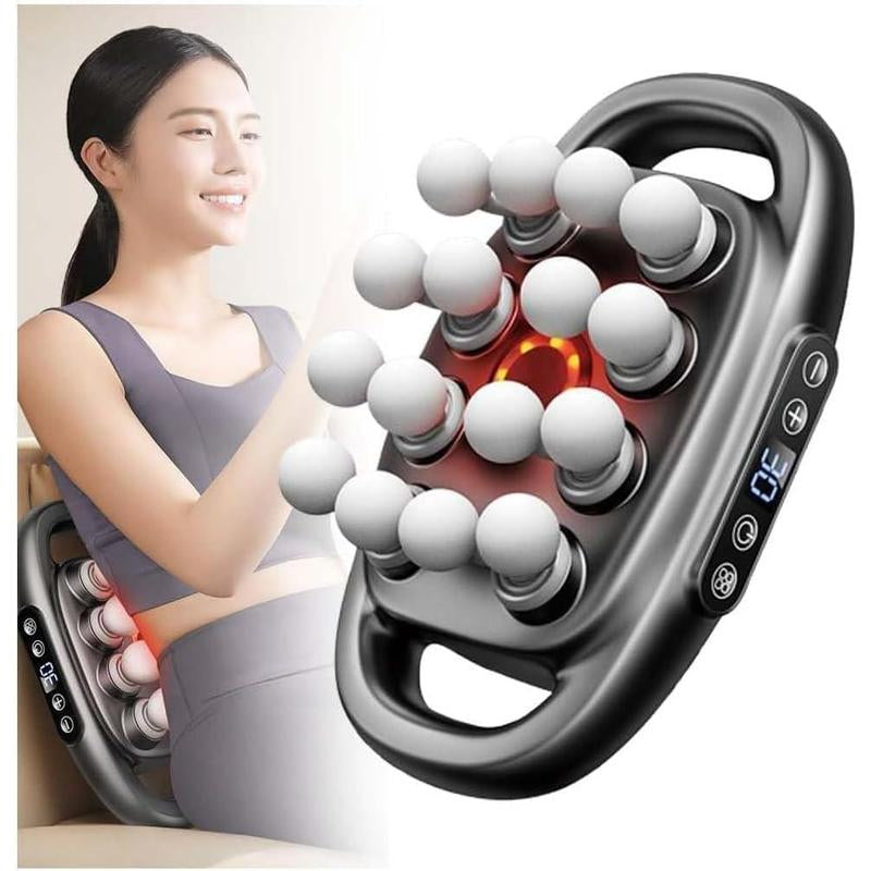 16-Head Deep Tissue Massage Gun - Cordless Full Body Massager for Men & Women - Perfect Gift for Relaxation & Muscle Relief