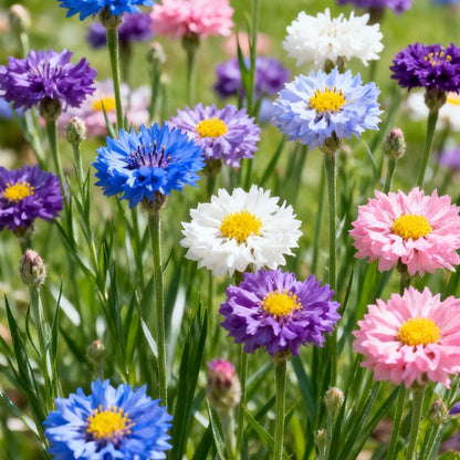 200 Cornflower Seeds - Effortless Blooms for Charming Rustic & Pollinator Gardens!