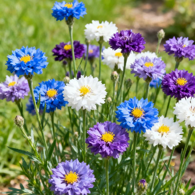 200 Cornflower Seeds - Effortless Blooms for Charming Rustic & Pollinator Gardens!