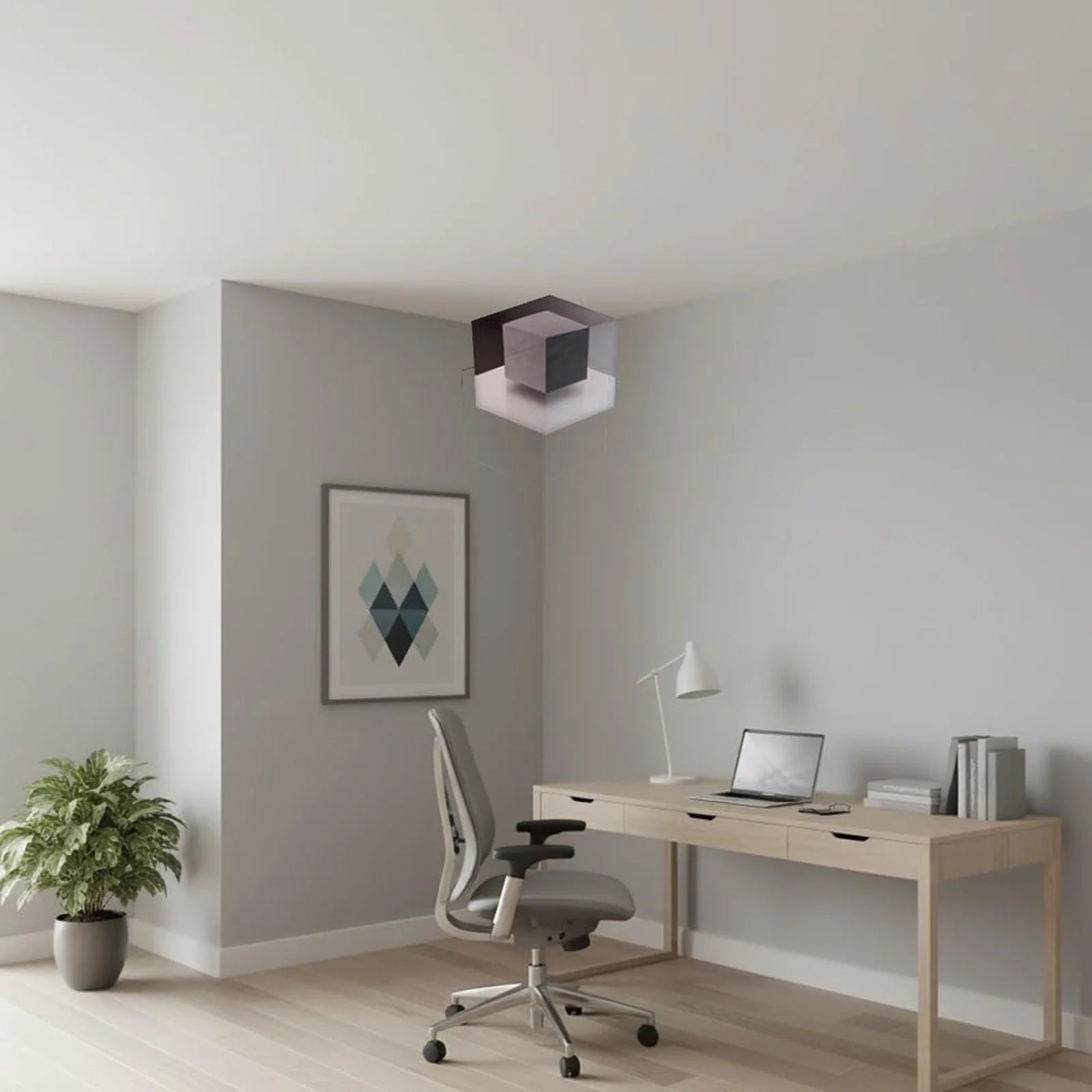 Transform Your Space with a Mind-Bending 3D Maze Wall Decal - Easy Peel & Stick Optical Illusion Art!