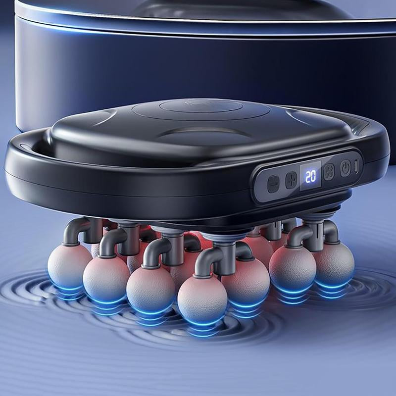 16-Head Deep Tissue Massage Gun - Cordless Full Body Massager for Men & Women - Perfect Gift for Relaxation & Muscle Relief